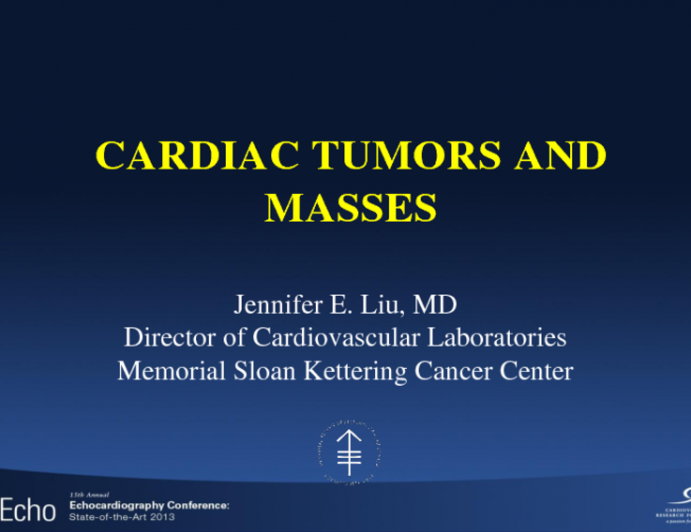 Cardiac Tumors and Masses