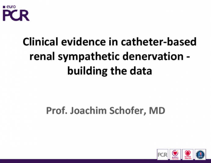 Clinical evidence in catheter-based renal sympathetic denervation - building the data