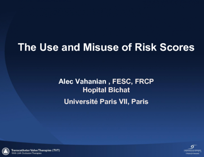 The Use and Misuse of Risk Scores