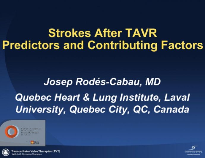 Predictors of TAVR: Associated Strokes: New Onset Atrial Fibrillation, Postdilatation, and Others