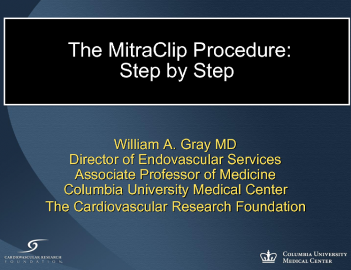 The MitraClip Procedure Step by Step