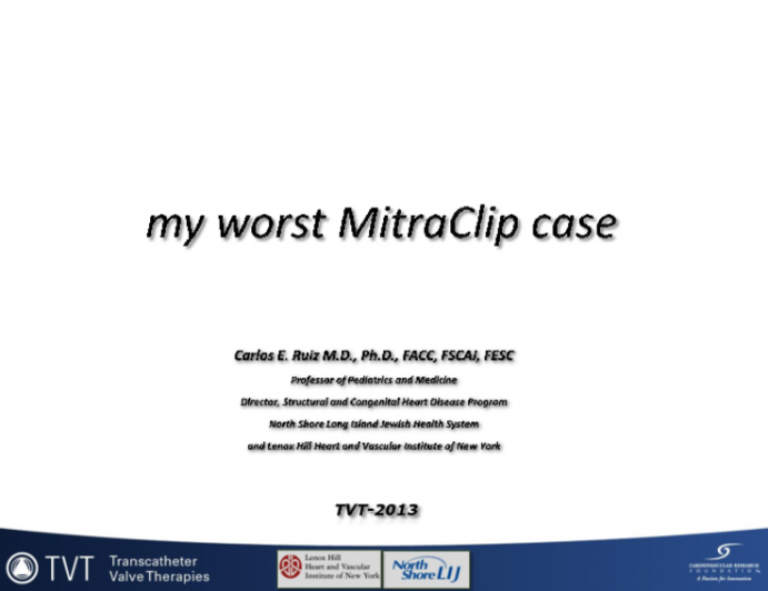 My Worst MitraClip Case