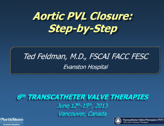 Step-by-Step Approach to Aortic Paravalvular Leak Closure (Including Case Presentations