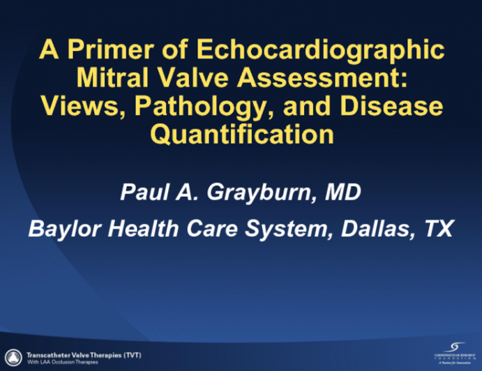 A Primer of Echcardiographic Mitral Valve Assessment: Views, Pathology, and Disease Quantification