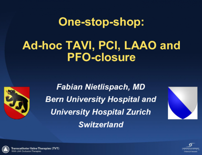 Ad-hoc TAVI, Ad-hoc Coronary Stenting, and Ad-hoc LAA Closure