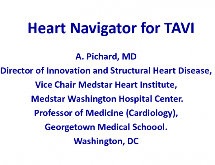 The Philips Heart Navigator System and Fluoroscopic Coregistration