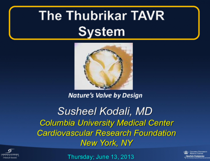 The Thubikar TAVR system