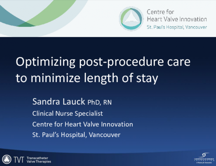 Optimizing Post-procedure Care to Minimize Length of Stay