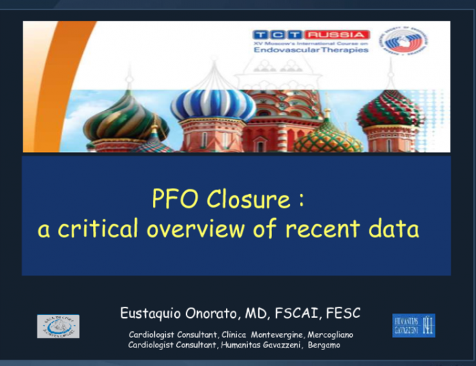 PFO Closure: A Critical Overview of Recent Data