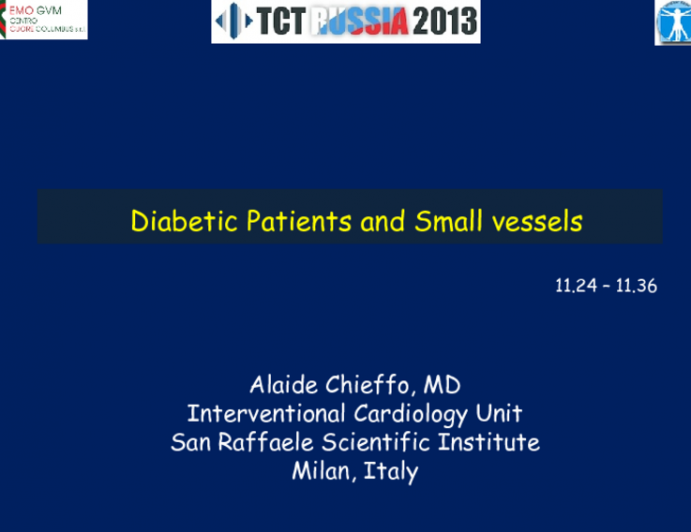 Diabetic Patients and Small Vessels