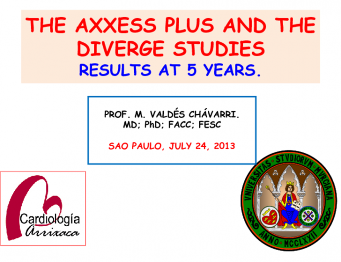 The Axxess Plus and the Diverge Studies Results at 5 Years