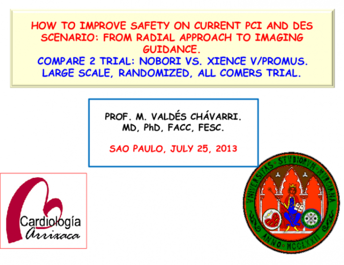 How to Improve Safety on Current PCI and DES Scenario: From Radial Approach to Imaging Guidance