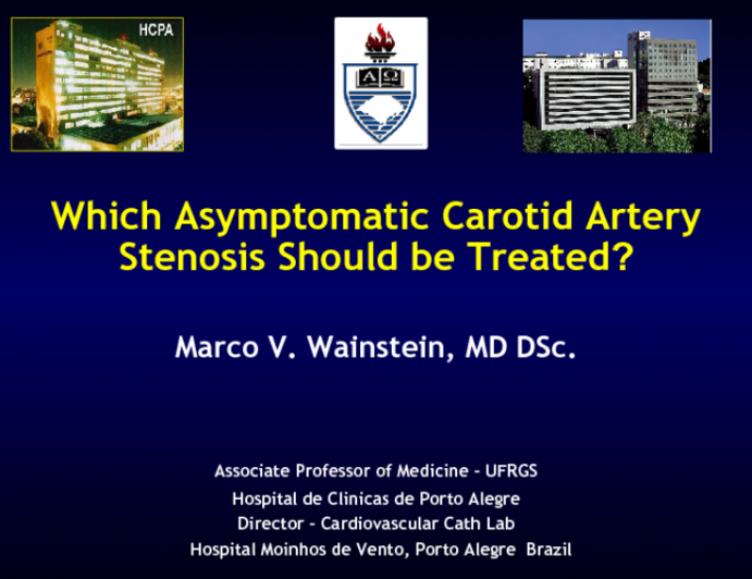 Which Asymptomatic Carotid Artery Stenosis Should Be Treated?