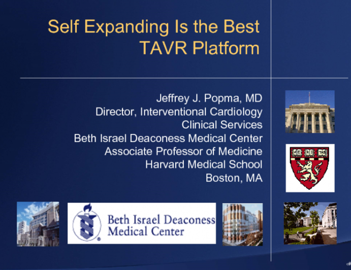 Self Expanding Is the Best TAVR Platform