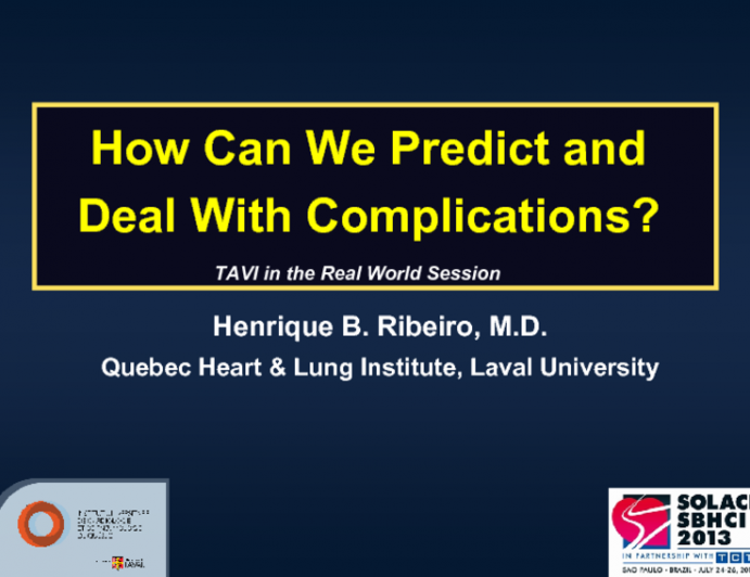How Can We Predict and Deal With Complications?