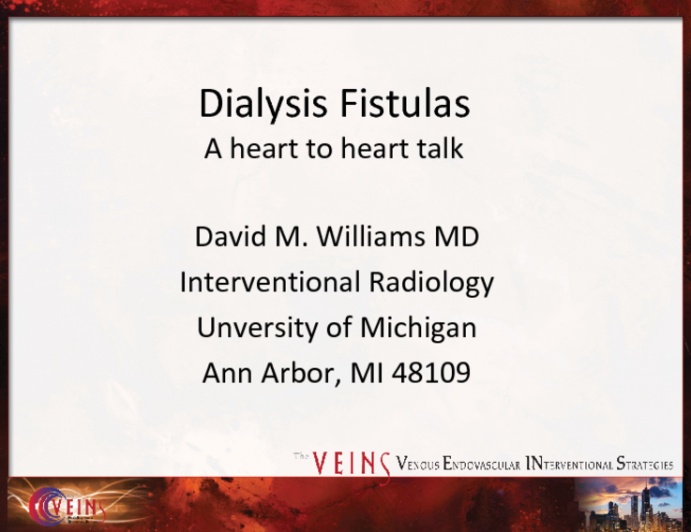 Dialysis Fistulas: A Heart to Heart Talk