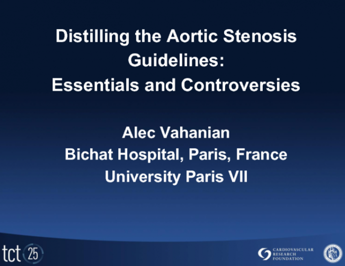 Distilling the Aortic Stenosis Guidelines (Synthesis of ESC and ACC/AHA): Essentials and Controversies