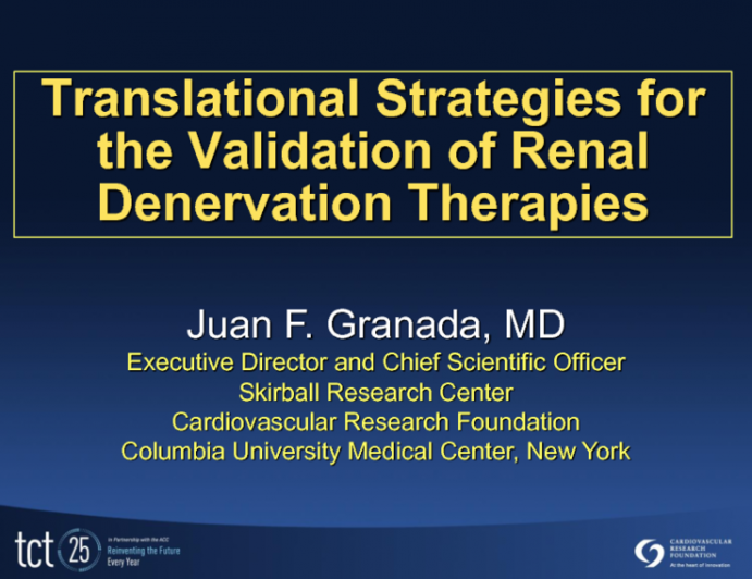 Translational Strategies for the Validation of RDN Therapies