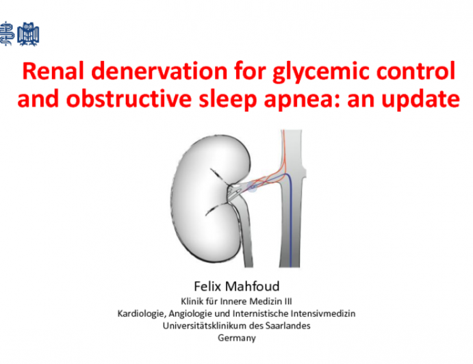 Renal Denervation for Glycemic Control and Obstructive Sleep Apnea: An Update