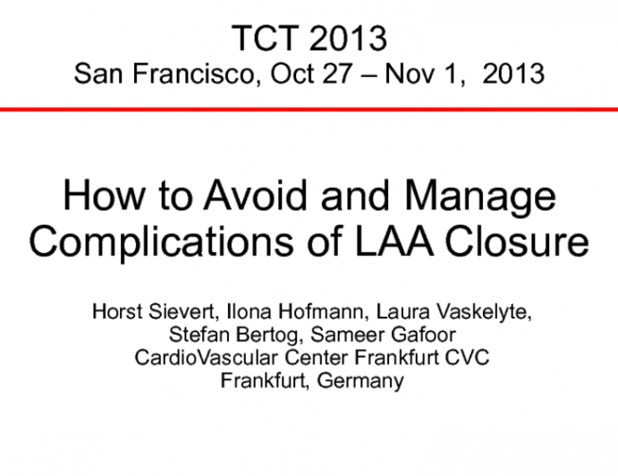 How to Avoid and Manage Complications