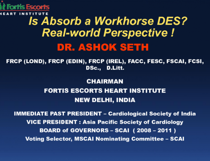 Is ABSORB a Workhorse DES? Real-world Perspectives II