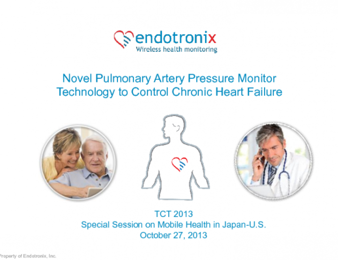 Novel Pulmonary Artery Pressure Monitor Technology to Control Chronic Heart Failure