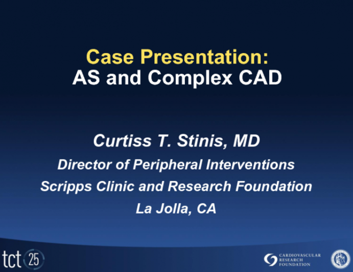 AS with Complex CAD - Case presentation