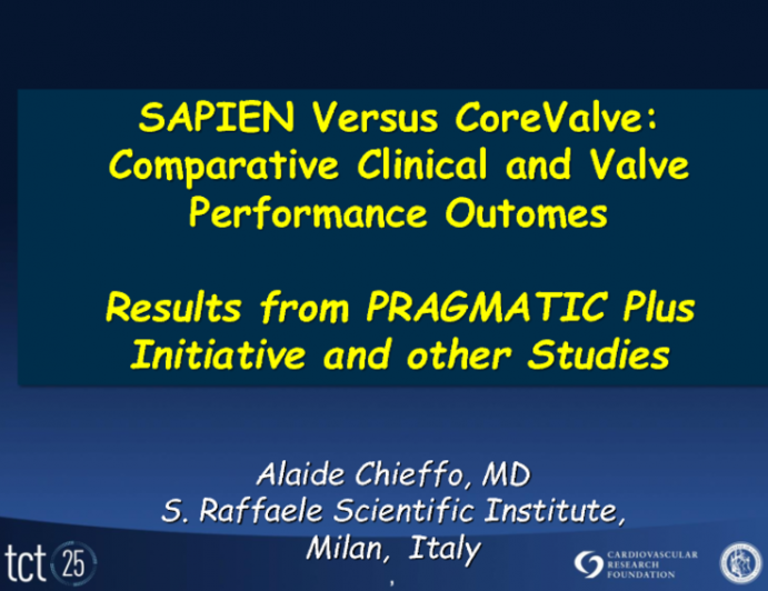 SAPIEN vs. CoreValve: Comparative Clinical and Valve Performance Outcomes (PRAGMATIC and Other Studies)