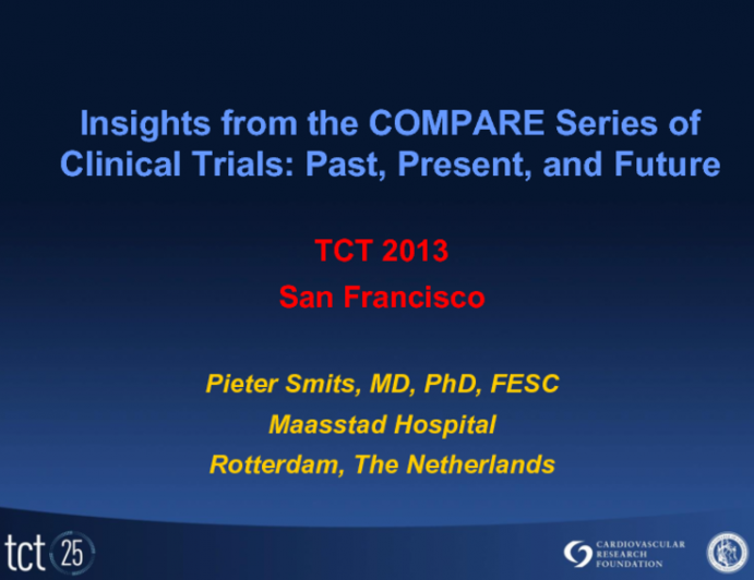 Insights from the COMPARE Series of Clinical Trials: Past, Present, and Future