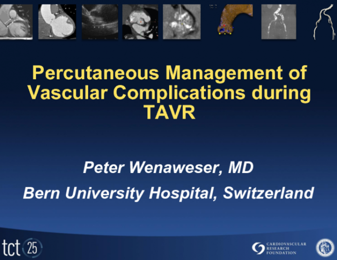 Percutaneous Management of Vascular Complications After TAVR