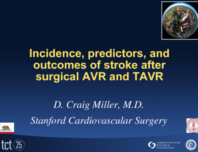Incidence, Predictors, and Outcomes of Strokes After Surgical AVR and TAVR