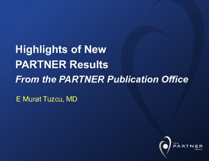 Highlights of New PARTNER Results from the PARTNER Publications Office