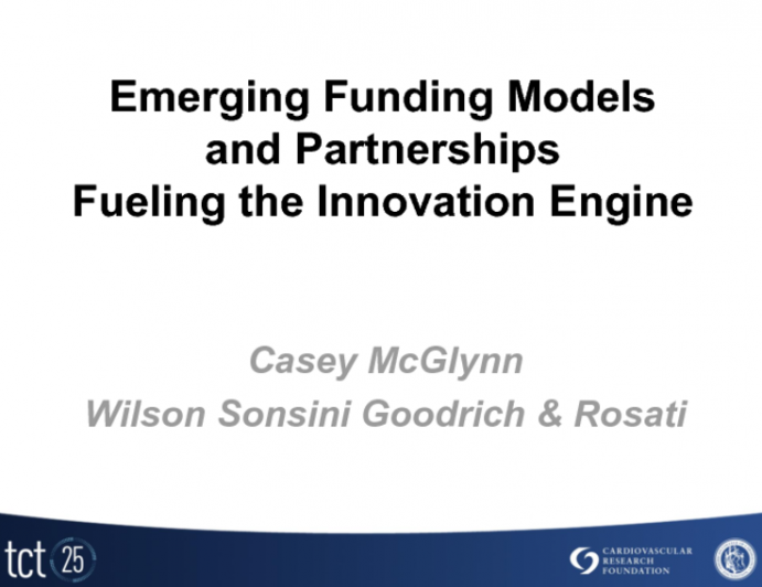 Emerging Funding Models and Partnerships: Fueling the Innovation Engine