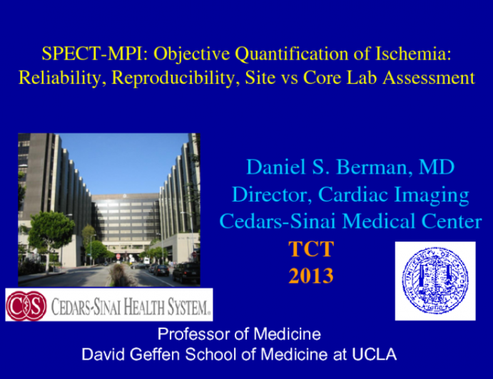 How Reliable Is the Objective Quantification of Ischemia? Local Site vs. Core Lab Assessment, Reproducibility?