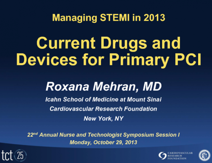 Current Drugs and Devices for Primary PCI