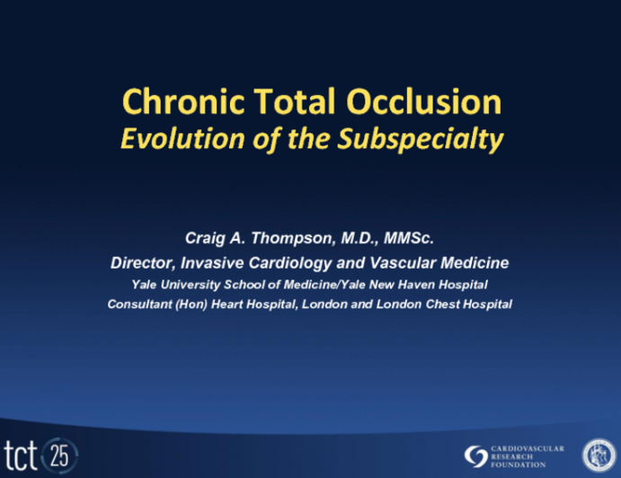 Chronic Total Occlusions