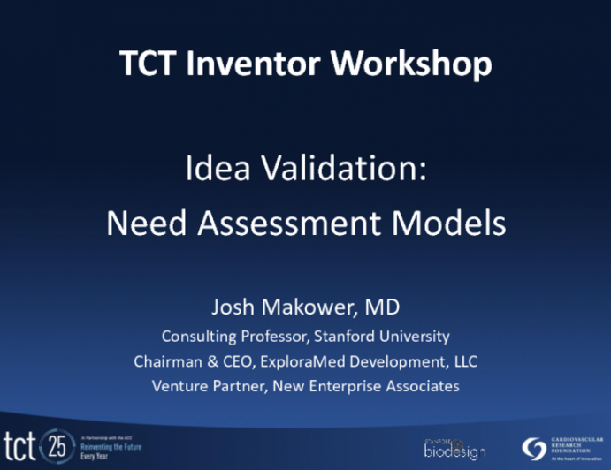 Idea Validation: Needs Assessment Models