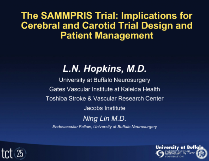 The SAMMPRIS Trial: Implications for Cerebral and Carotid Trial Design and Patient Management