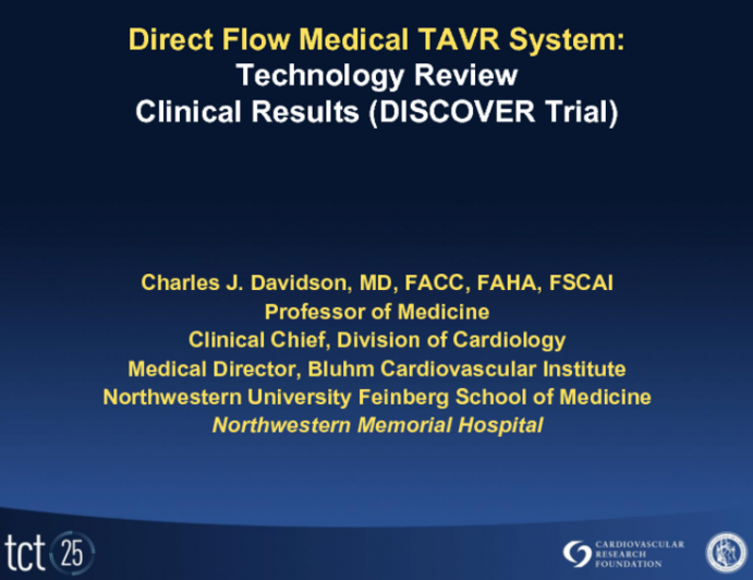 Technology Review and Clinical Results (DISCOVER Trial)