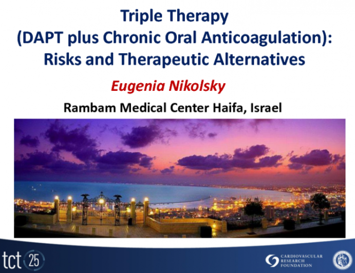 Triple Therapy (DAPT Plus Chronic Oral Anticoagulation): Risks and Therapeutic Alternatives