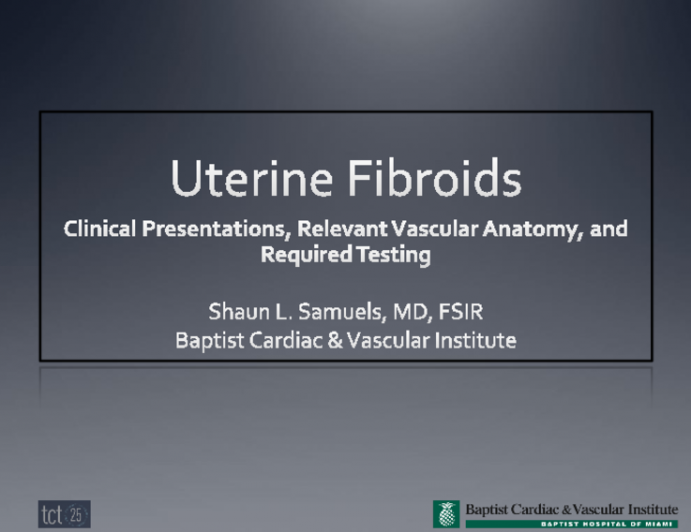 Clinical Presentations, Relevant Vascular Anatomy, and Required Testing