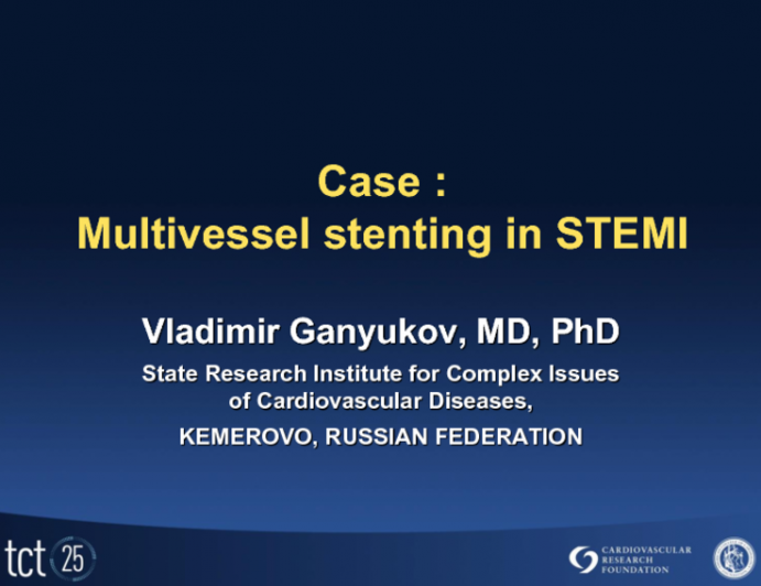 Case Presentation: Multivessel Primary PCI Intervention