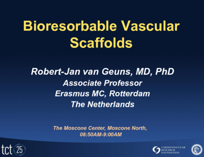 Bioresorbable Vascular Scaffolds