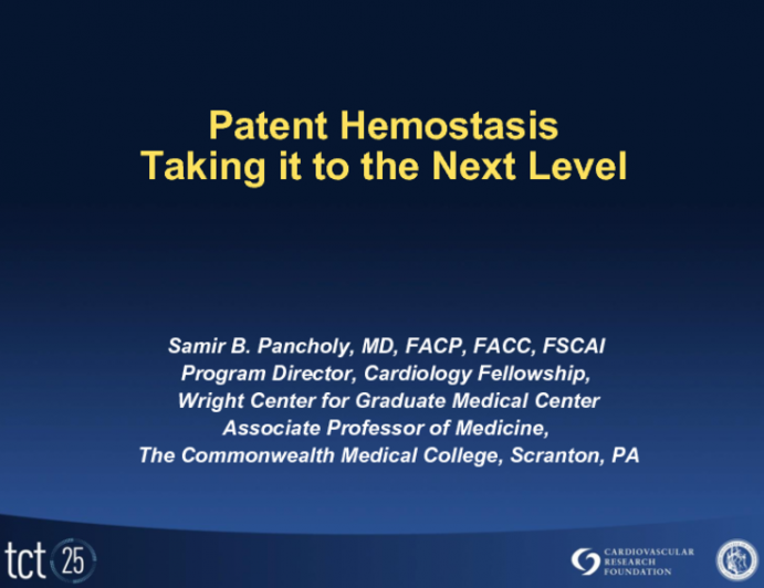 Patent Hemostasis: Taking It to the Next Level