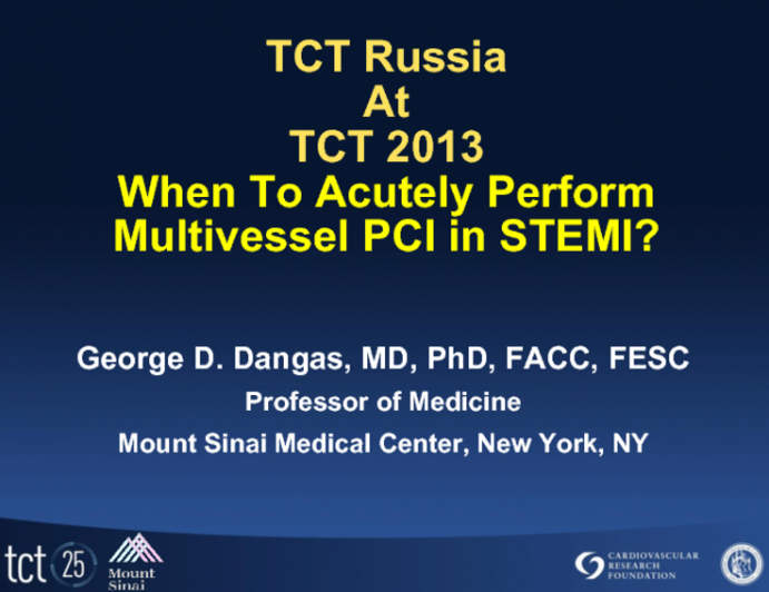 Editorial Comment: When to Acutely Perform Multivessel PCI in STEMI