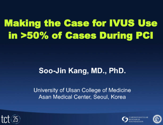 Making the Case for IVUS Use in >50% of Cases During