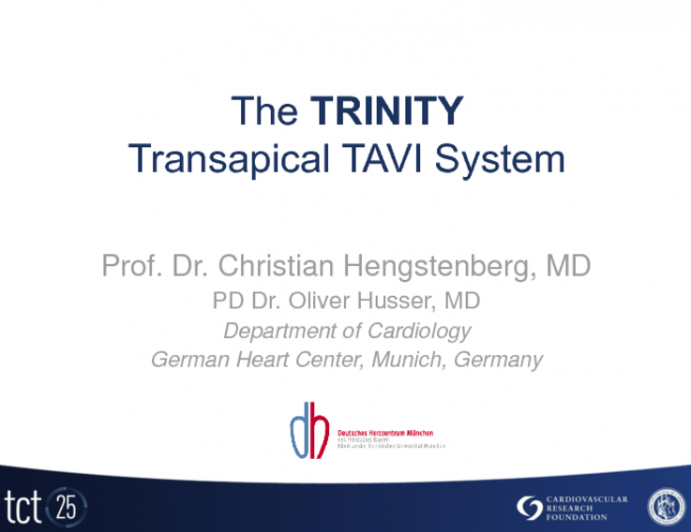 The Trinity Transapical TAVR System