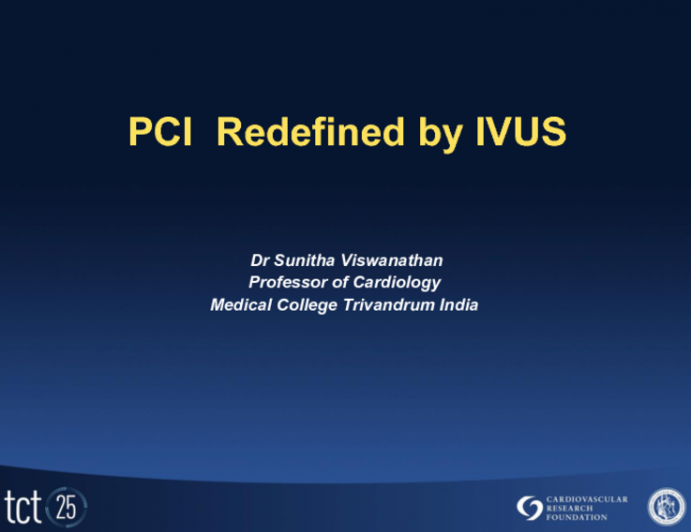 Case 3: IVUS-guided LAD/LMCA PCI