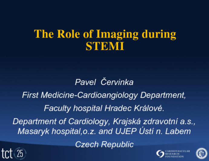 Case #3: The Role of Imaging During Primary PCI