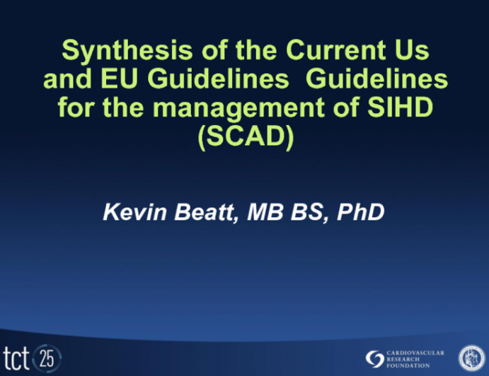 Synthesis of the Current US and EU Guidelines for Management of SIHD (Similarities and Differences)